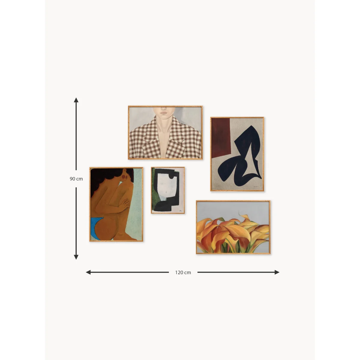 Pictures Artwall no. 38, Set of 5 – image 3