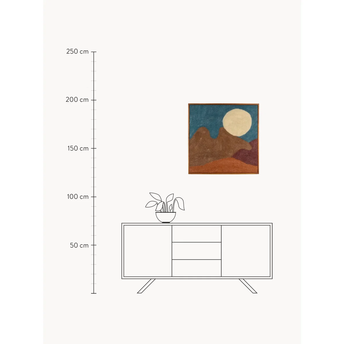 Framed Canvas Art Chandra – image 6