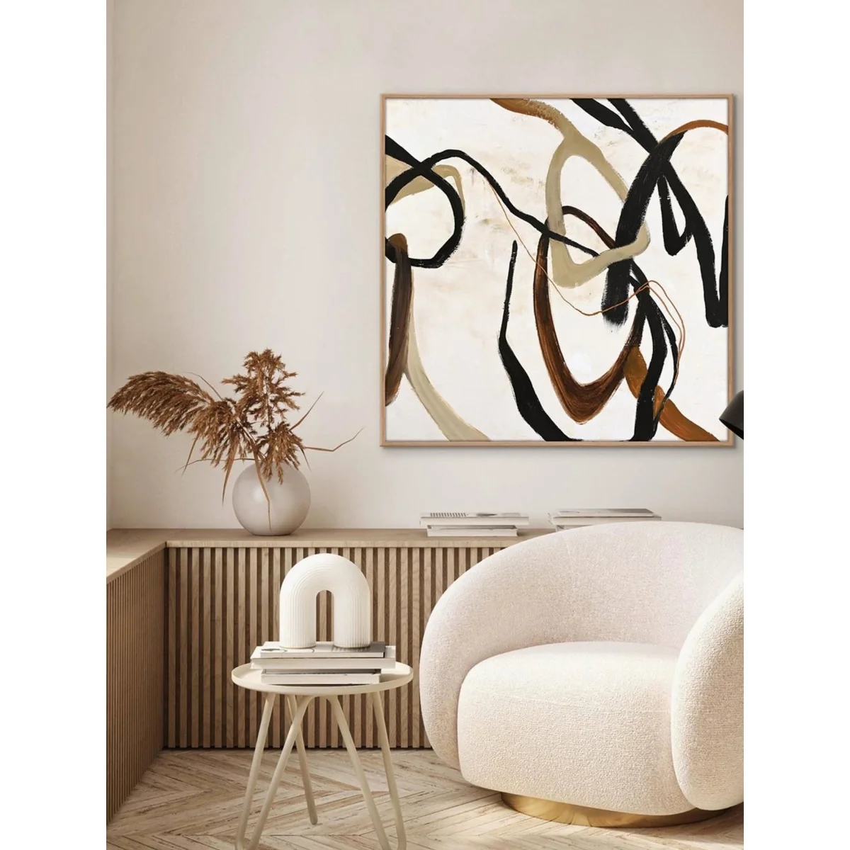 Hand-Painted Framed Canvas Art Once Again – image 2