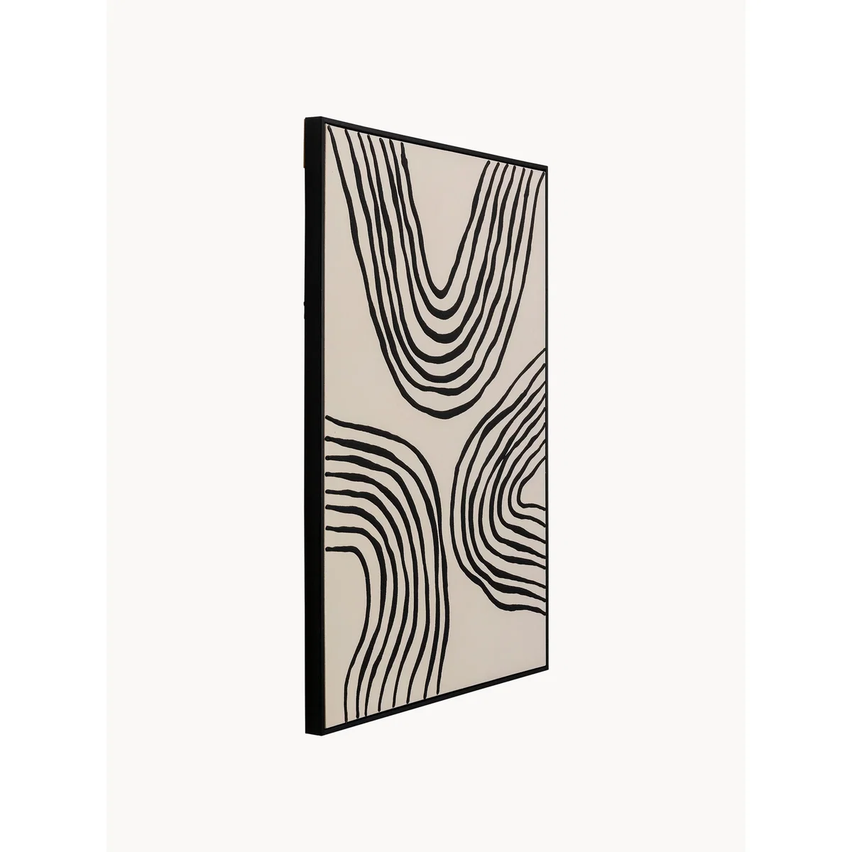 Hand-Painted Canvas Painting Bow – image 3