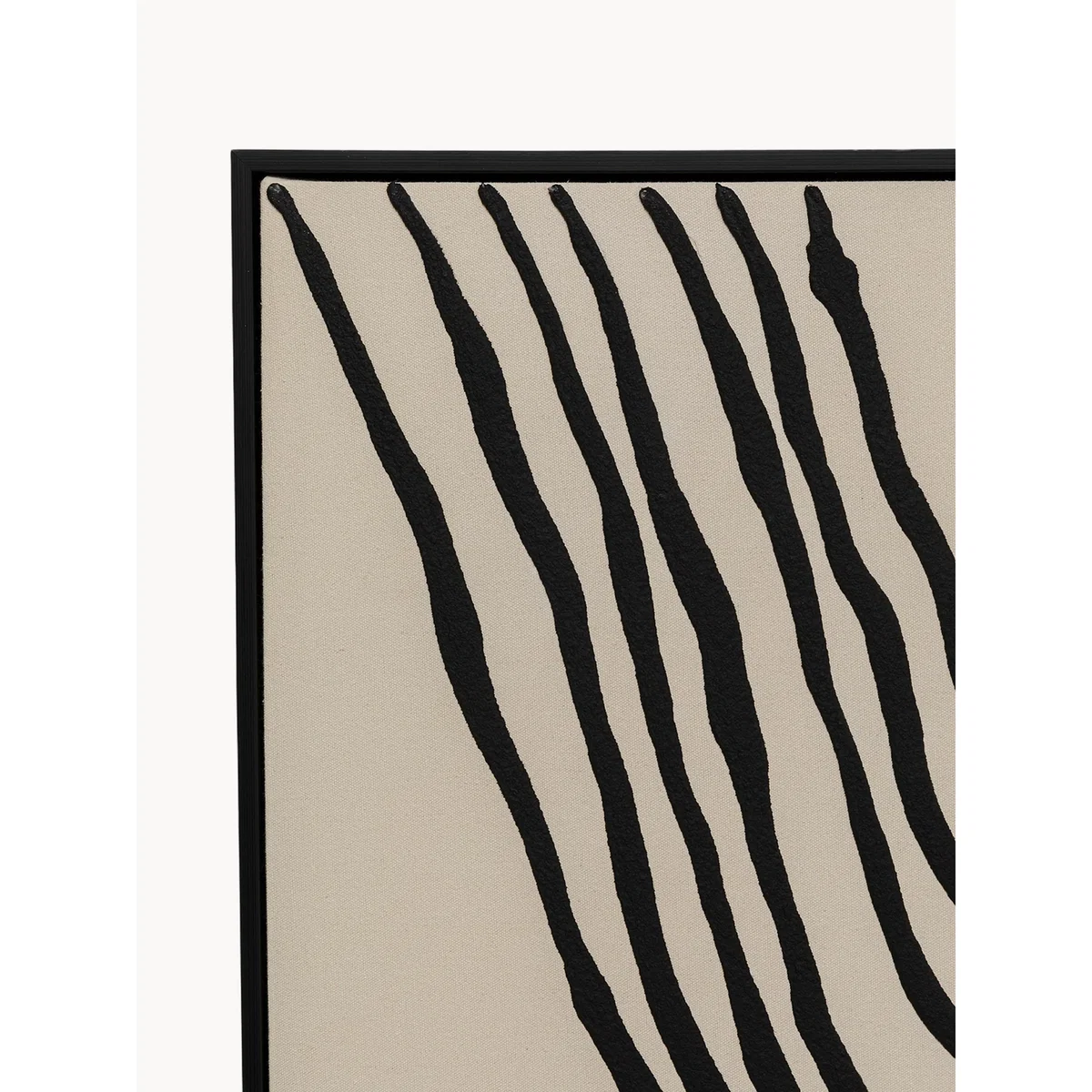 Hand-Painted Canvas Painting Bow – image 4