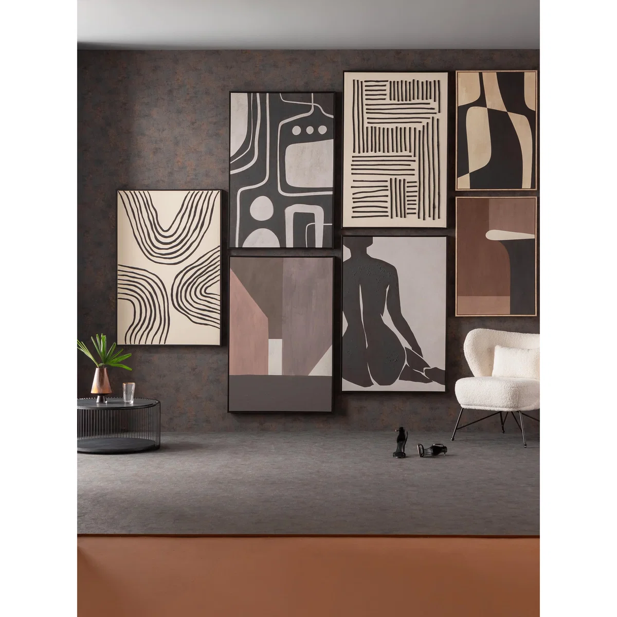 Hand-Painted Canvas Painting Bow – image 6