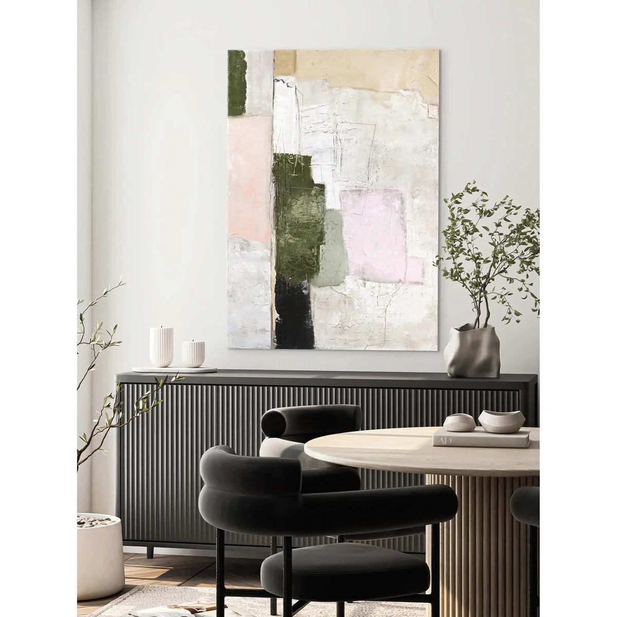 Hand-Painted Canvas Art Rustic Revival – image 2