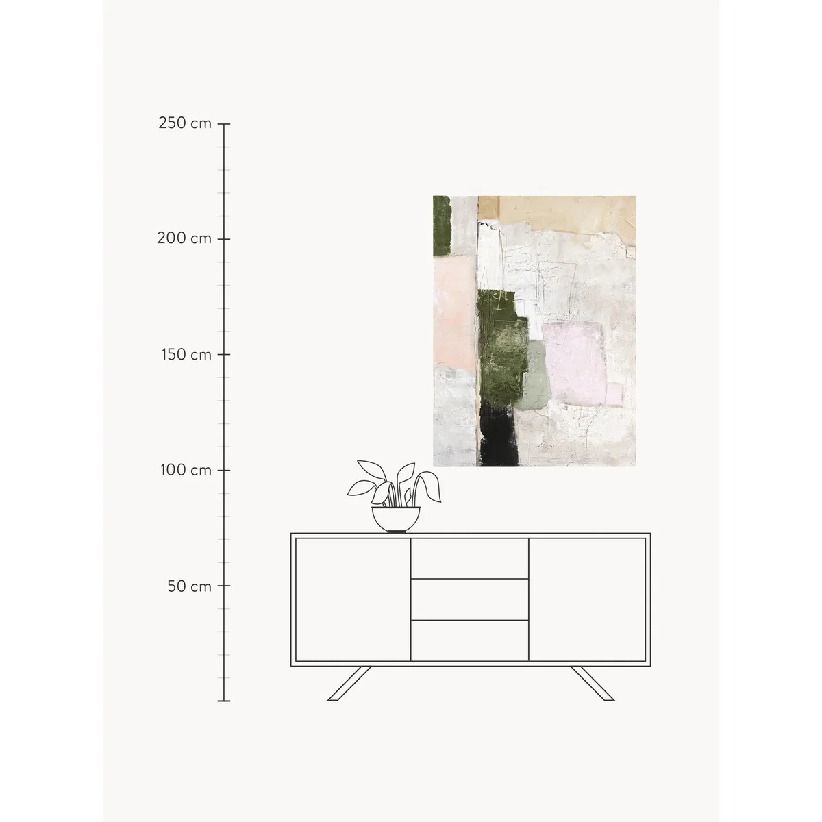 Hand-Painted Canvas Art Rustic Revival – image 3