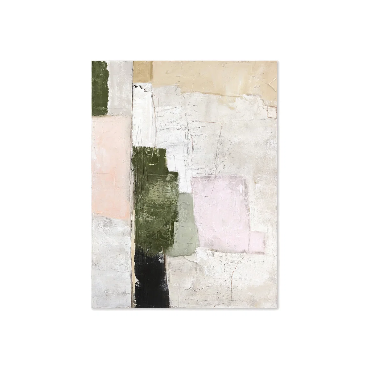 Hand-Painted Canvas Art Rustic Revival – image 1