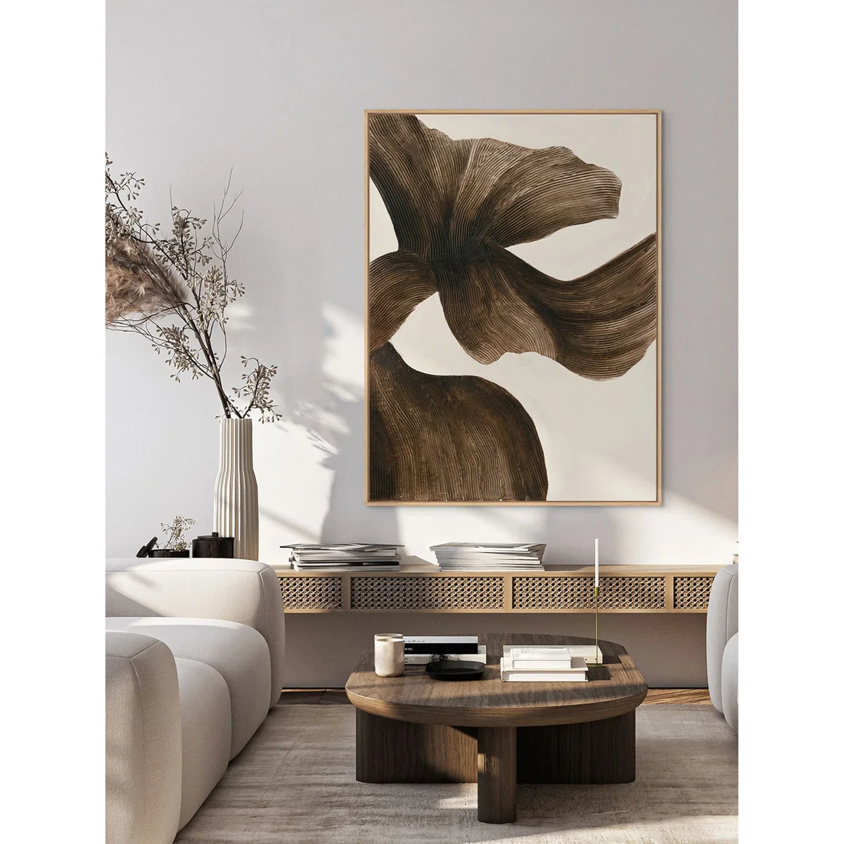 Hand-Painted Framed Canvas Art Astra – image 2