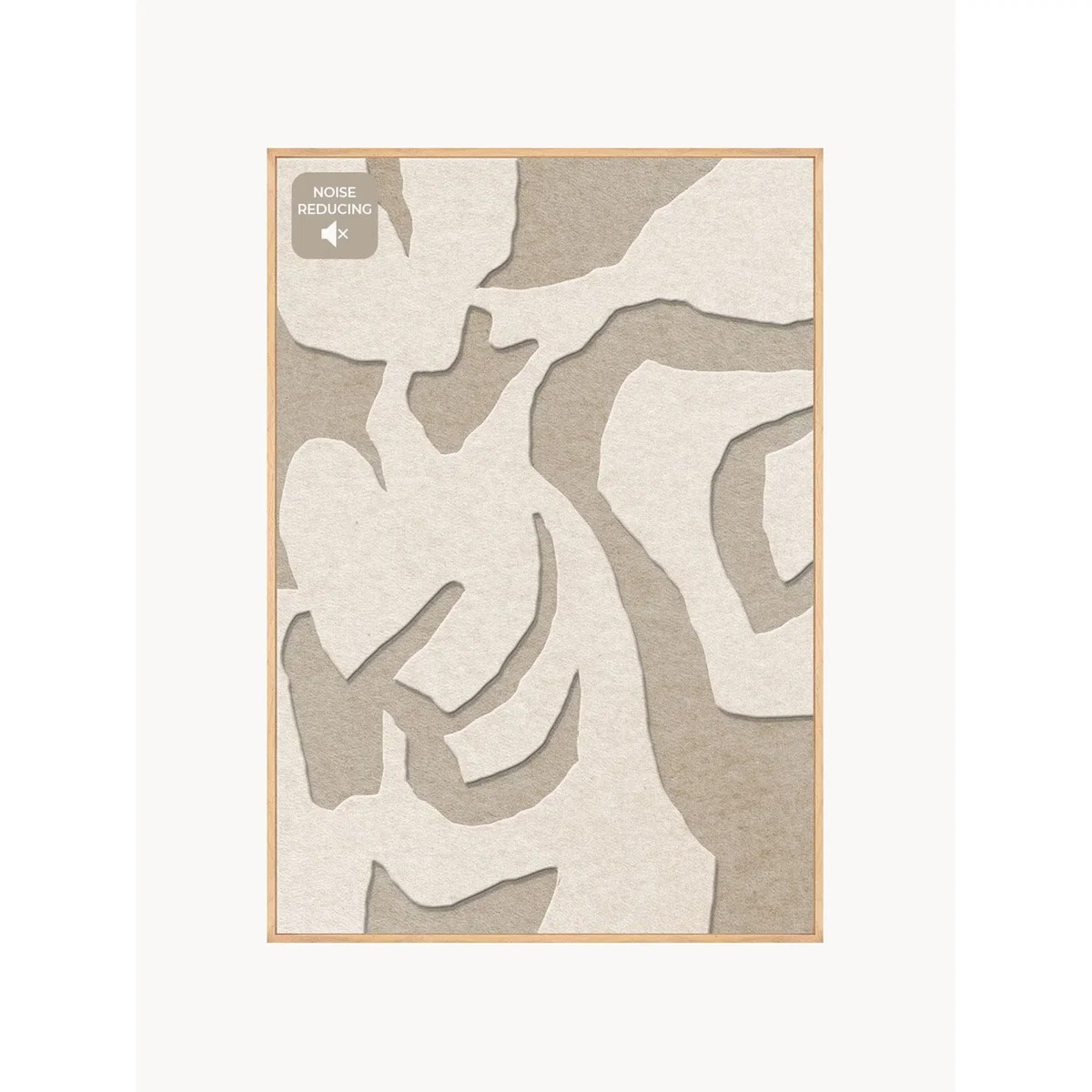 Framed Acoustic Wall Art Soft Embrace 1 – image 2