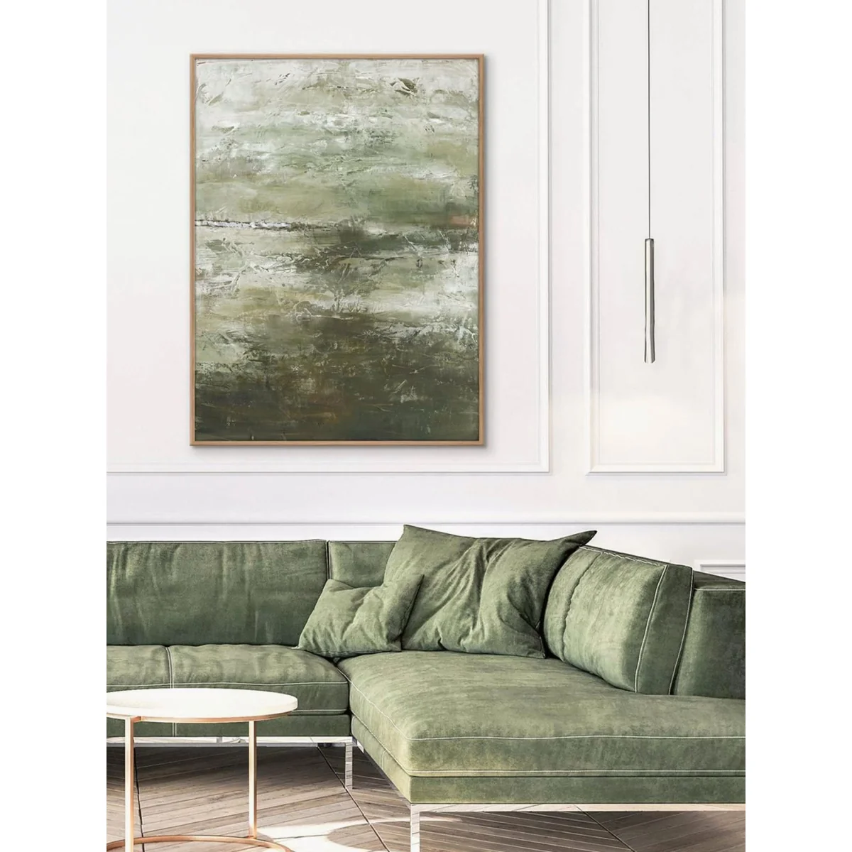 Hand-Painted Framed Canvas Art For Life – image 2