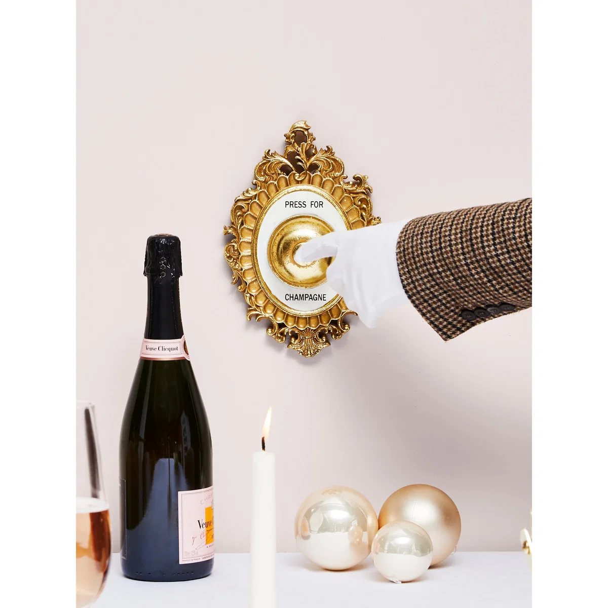 Wall Object Bell Press for Champagne – image 2