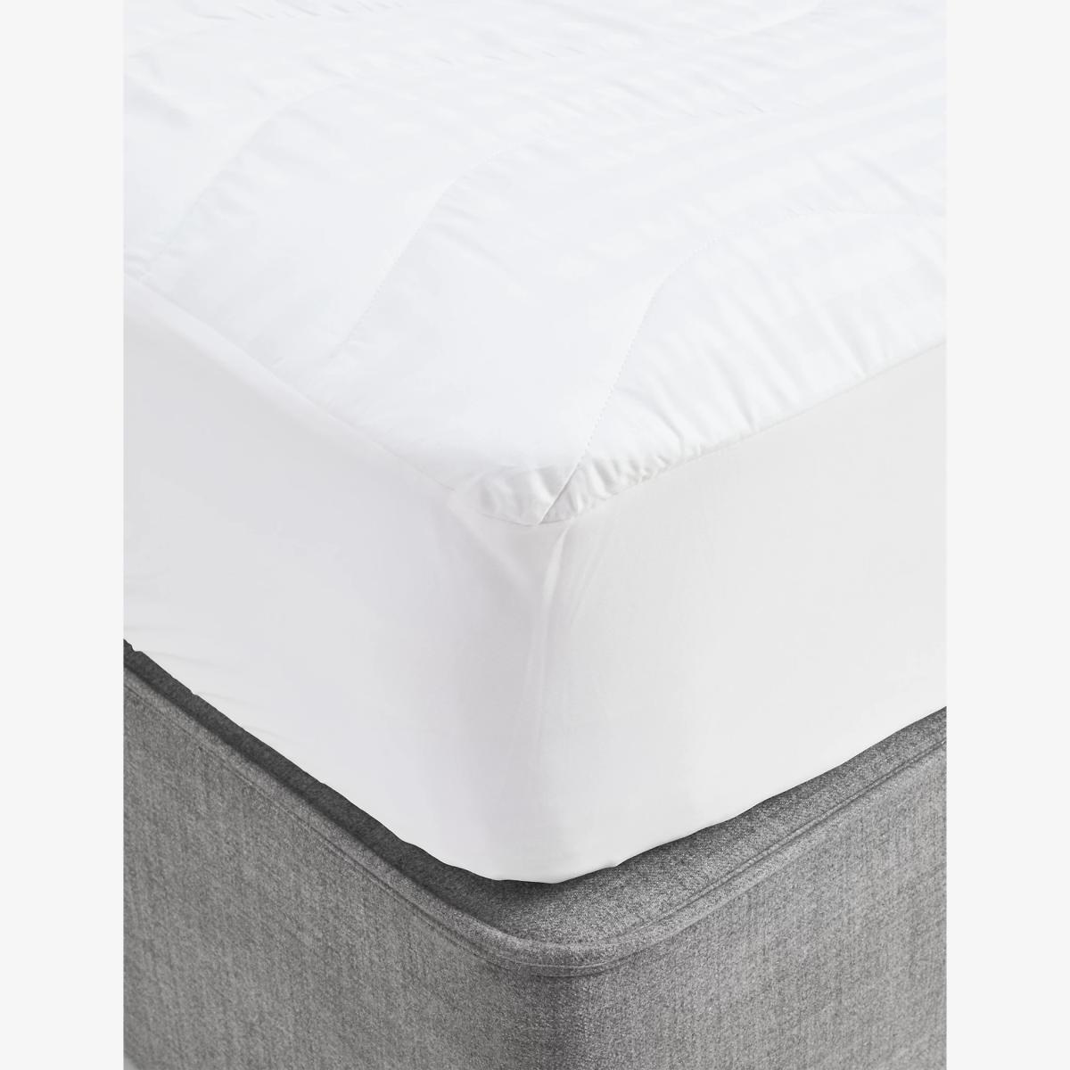 Autograph Silk Mattress Protector - 5FT - White, White – image 1
