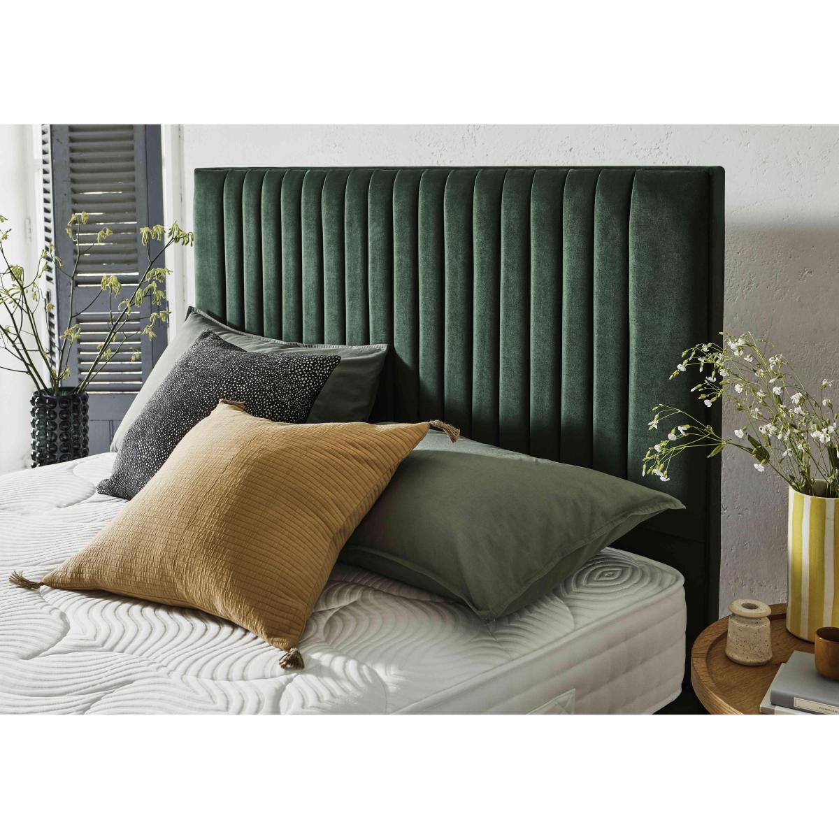 Sleep Story - Firm Gel Power End Ottoman Divan Set - Super King - Plush Atlantic – image 4