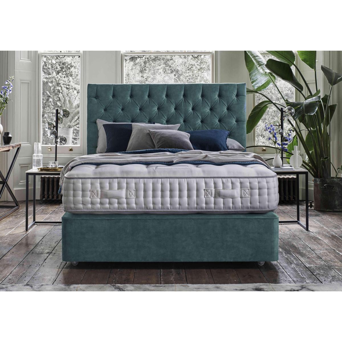 Harrison Spinks - Yorkshire 15K Divan Set with 2 Drawers - Super King - Opal Sterling – image 2