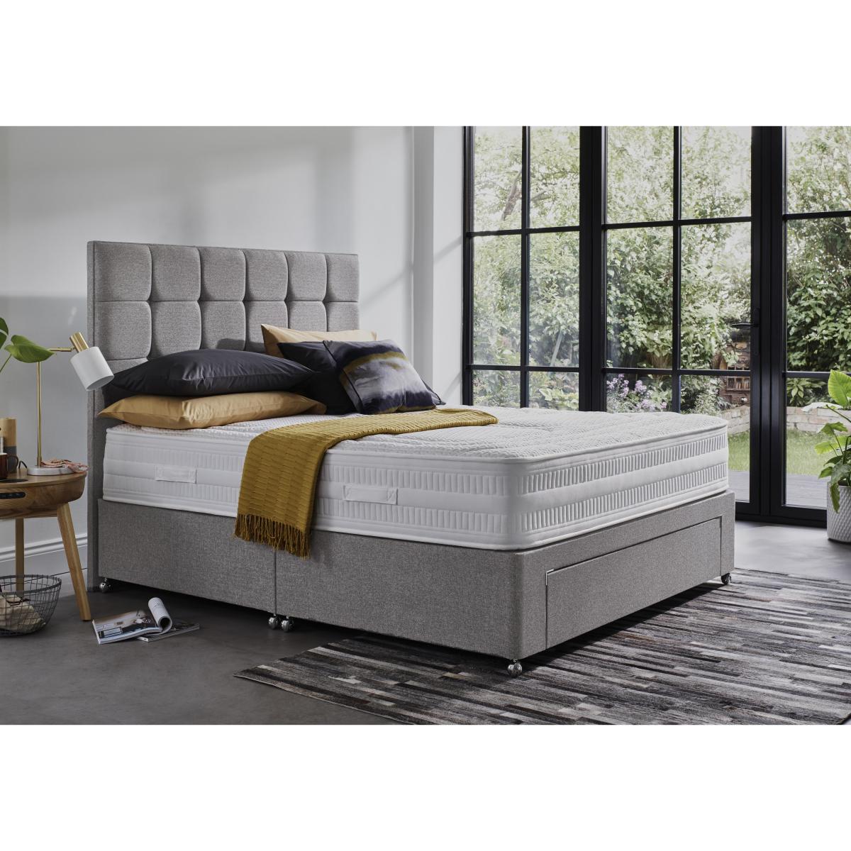 Sleep Story - Gel Hybrid 1500 Divan Set - Super King - Black – image 2