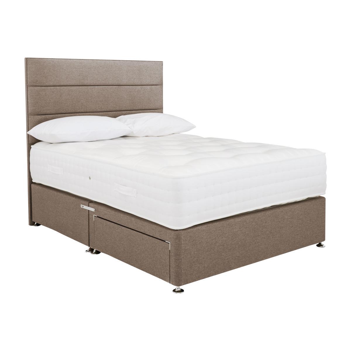 Sleep Story - Pocket Ortho 1000 Divan Set - Super King - Brown