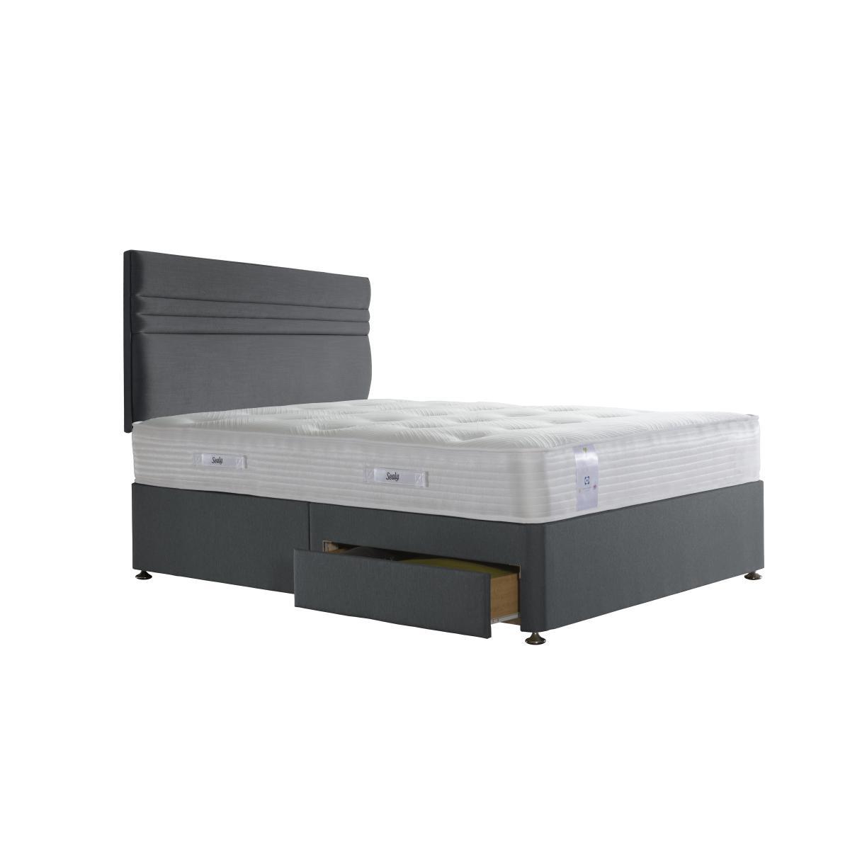 Sealy - Activsleep Memory Pocket 1800 Divan Set - Super King - Grey – image 3