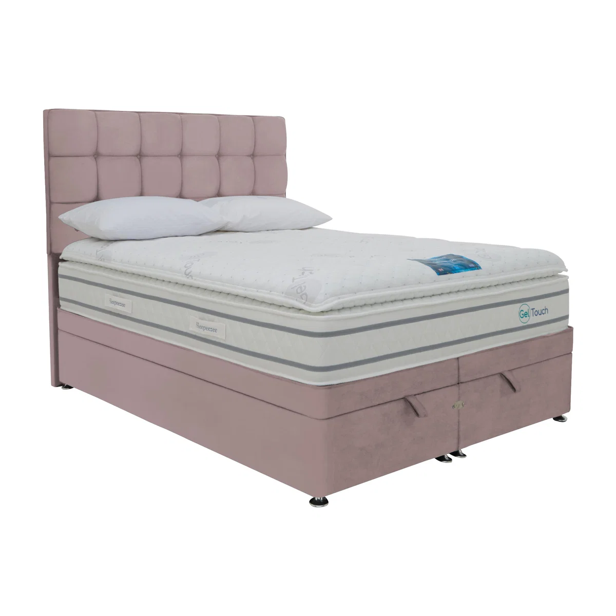 Sleepeezee - GelTouch 4000 End-lift Ottoman Divan Set - Super King – image 1