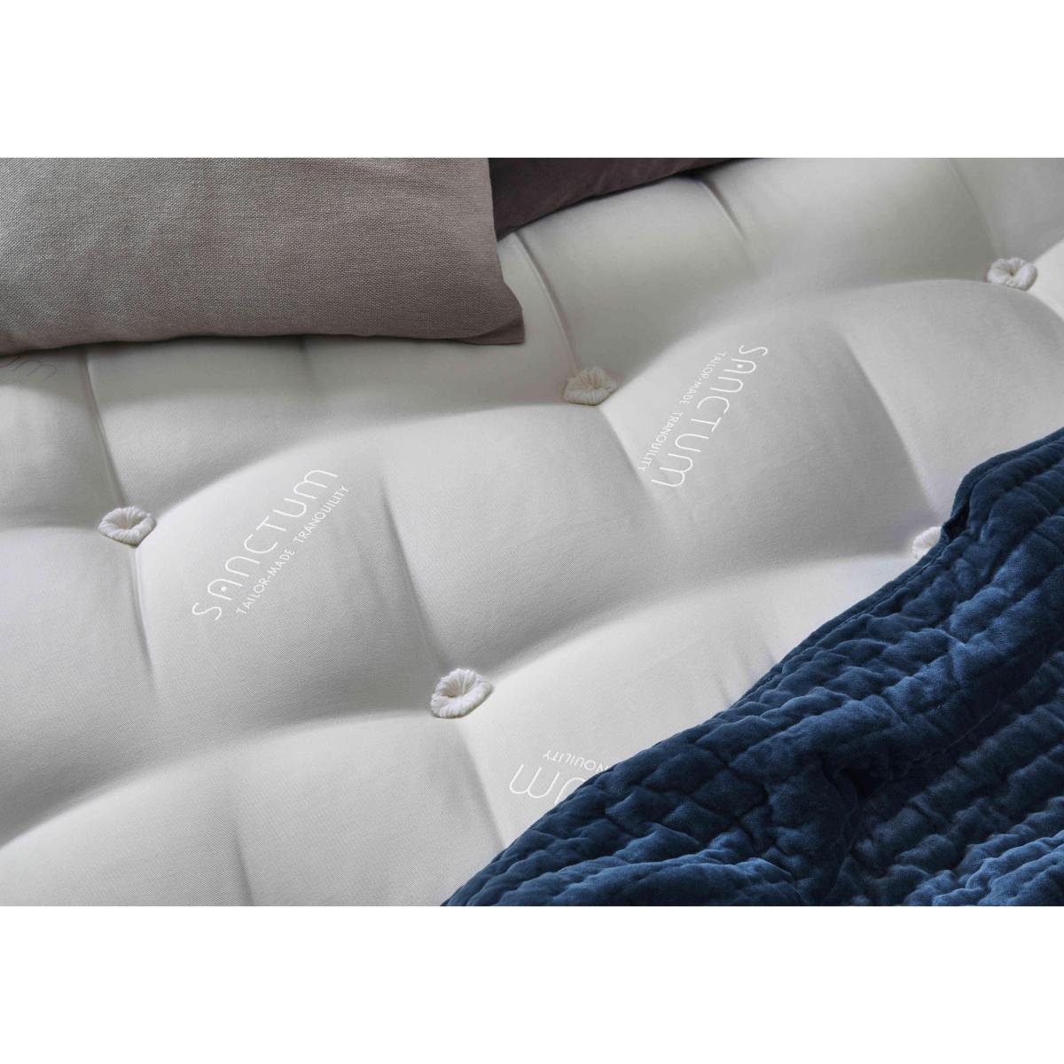 Highgrove - Sanctum Nature 2000 Pillowtop 2 Drawer Divan Set with Johnstone Headboard - Super King - Linoso Dove – image 3