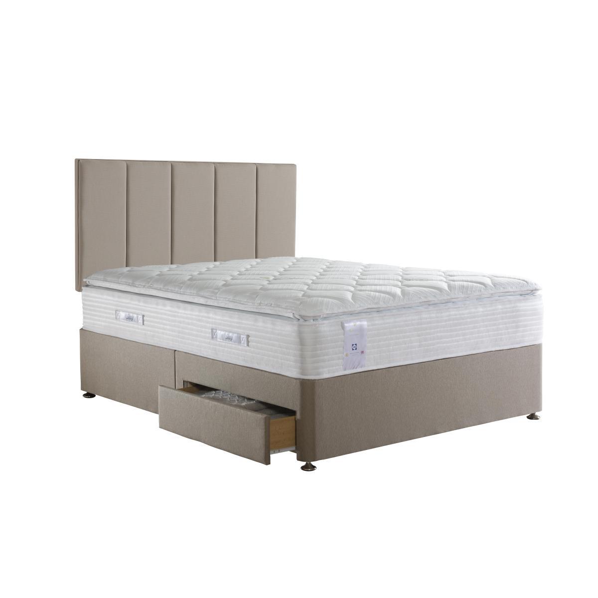 Sealy - Activsleep Geltex Pocket Pillow Top 2200 Divan Set - Super King - Grey – image 3