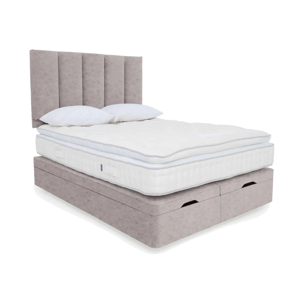 Harrison Spinks - Yorkshire 5K Pillow Top End Ottoman Divan Set - Super King - Opal Sterling – image 1