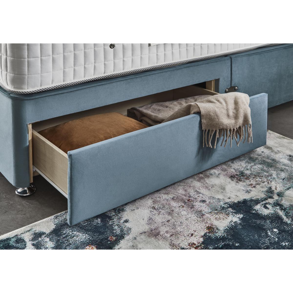 Sleepeezee - Natural Touch 3000 Divan Set with 4 Drawers - Super King - Daytona Coal – image 5