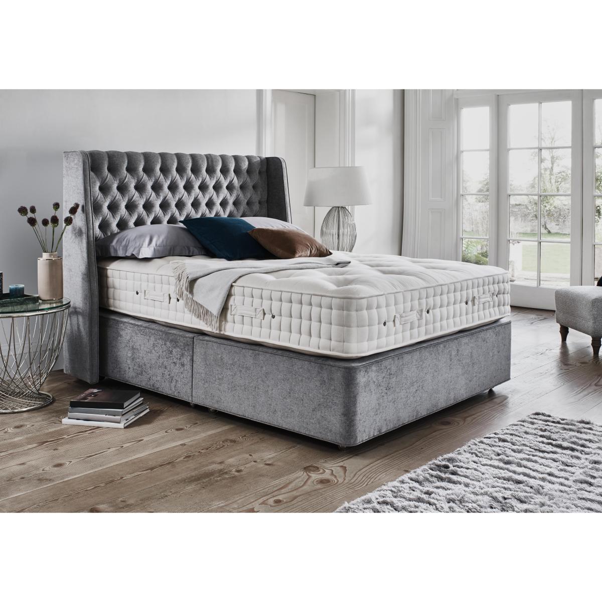Hypnos - Bespoke Grandeur Divan Set - Super King - Pink – image 2