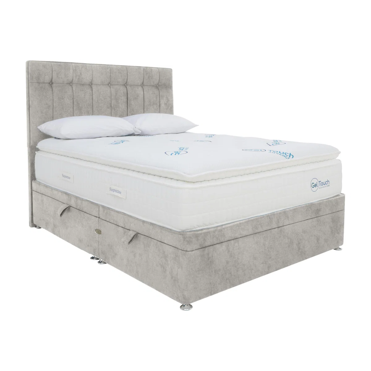 Sleepeezee - Geltouch Advanced 7500 Side-Lift Ottoman Divan Set - Super King – image 1