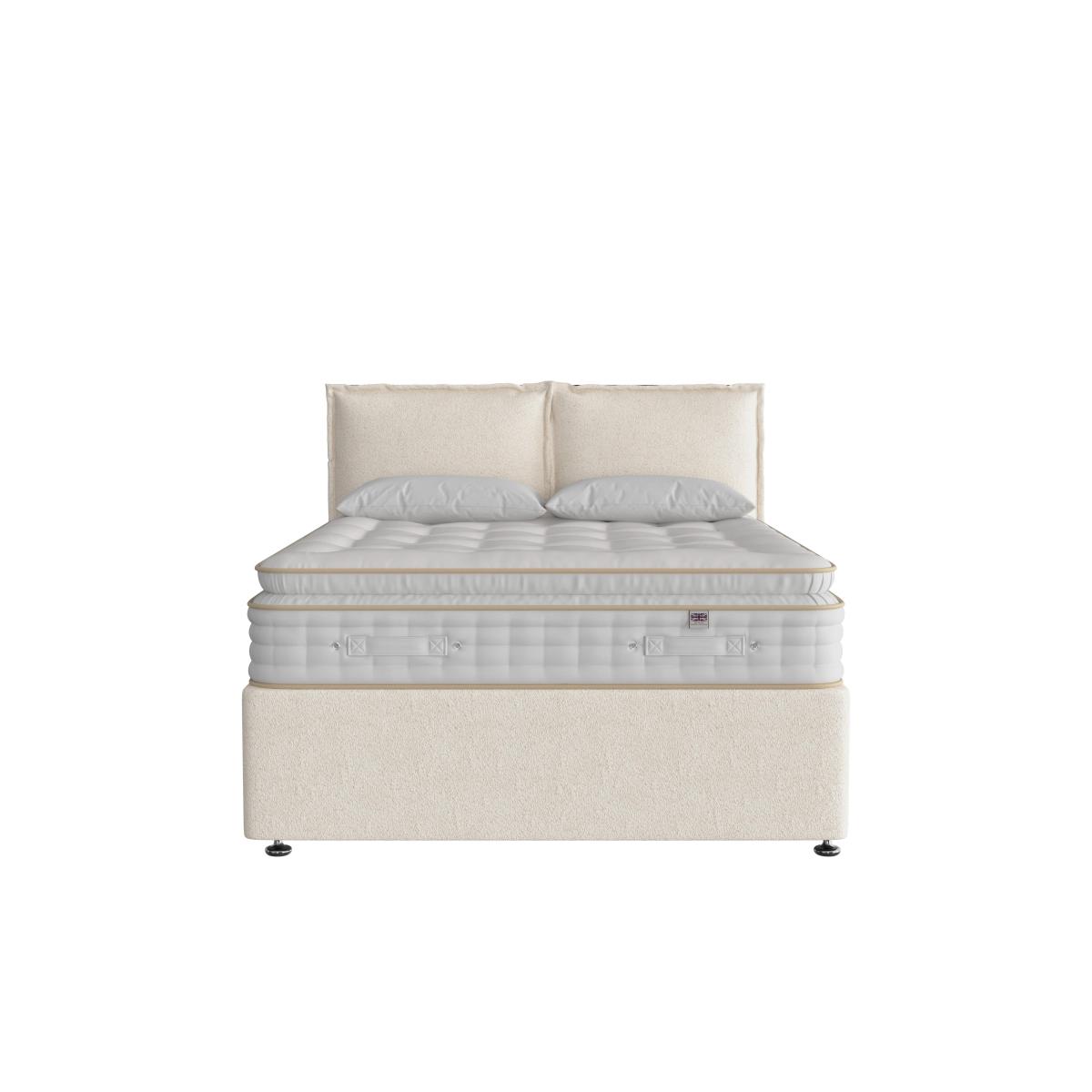 The Handmade Bed Company - Boutique 3000 Pillow Top Divan Set with 2 Drawers - Super King - Milano Coal – image 2