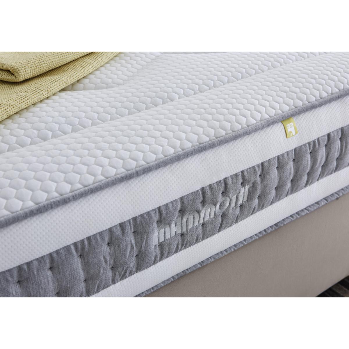 Mammoth - Prestige Pocket 2000 Divan Set - King Size - Grey – image 3