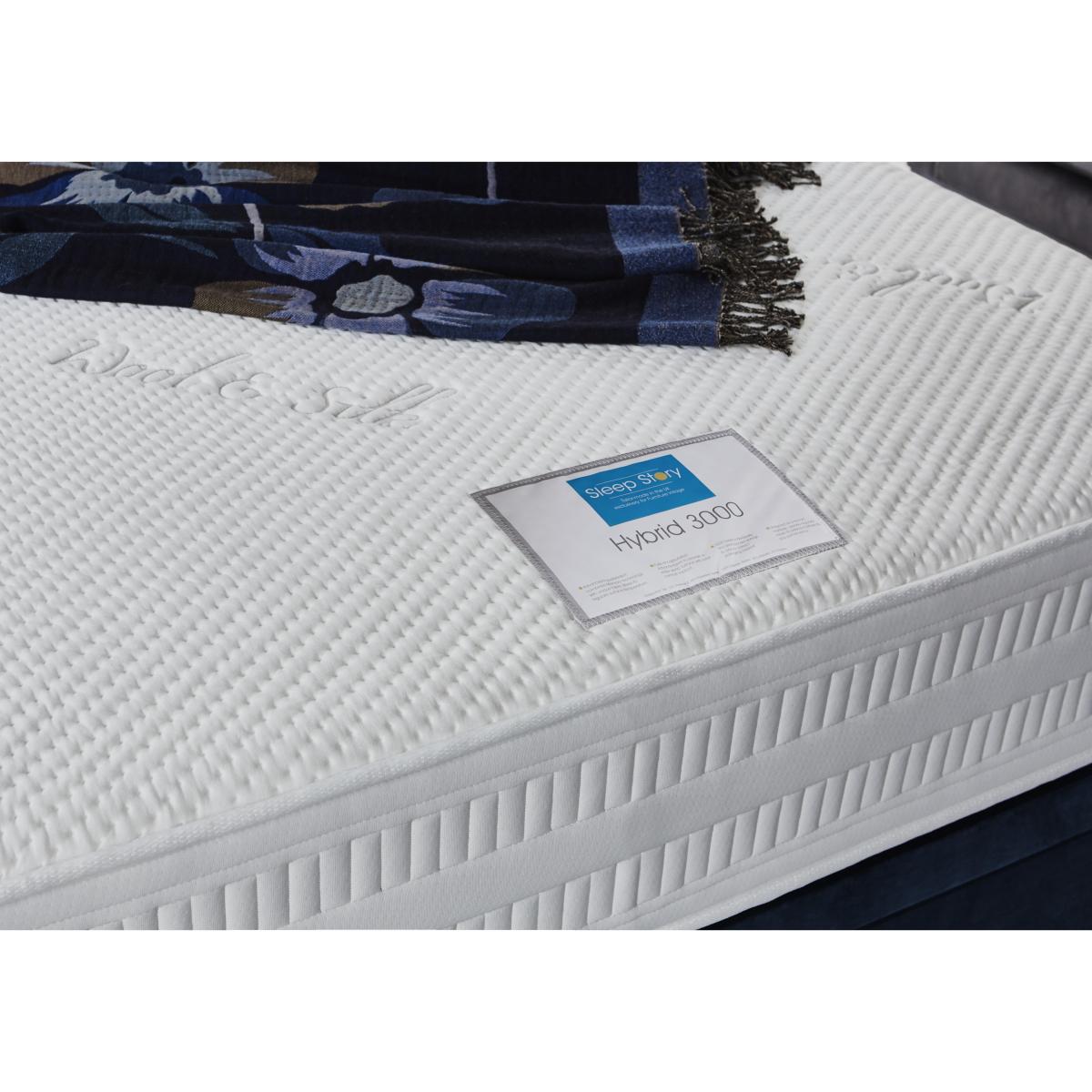 Sleep Story - Hybrid 3000 Divan Set - Super King - Blue – image 3