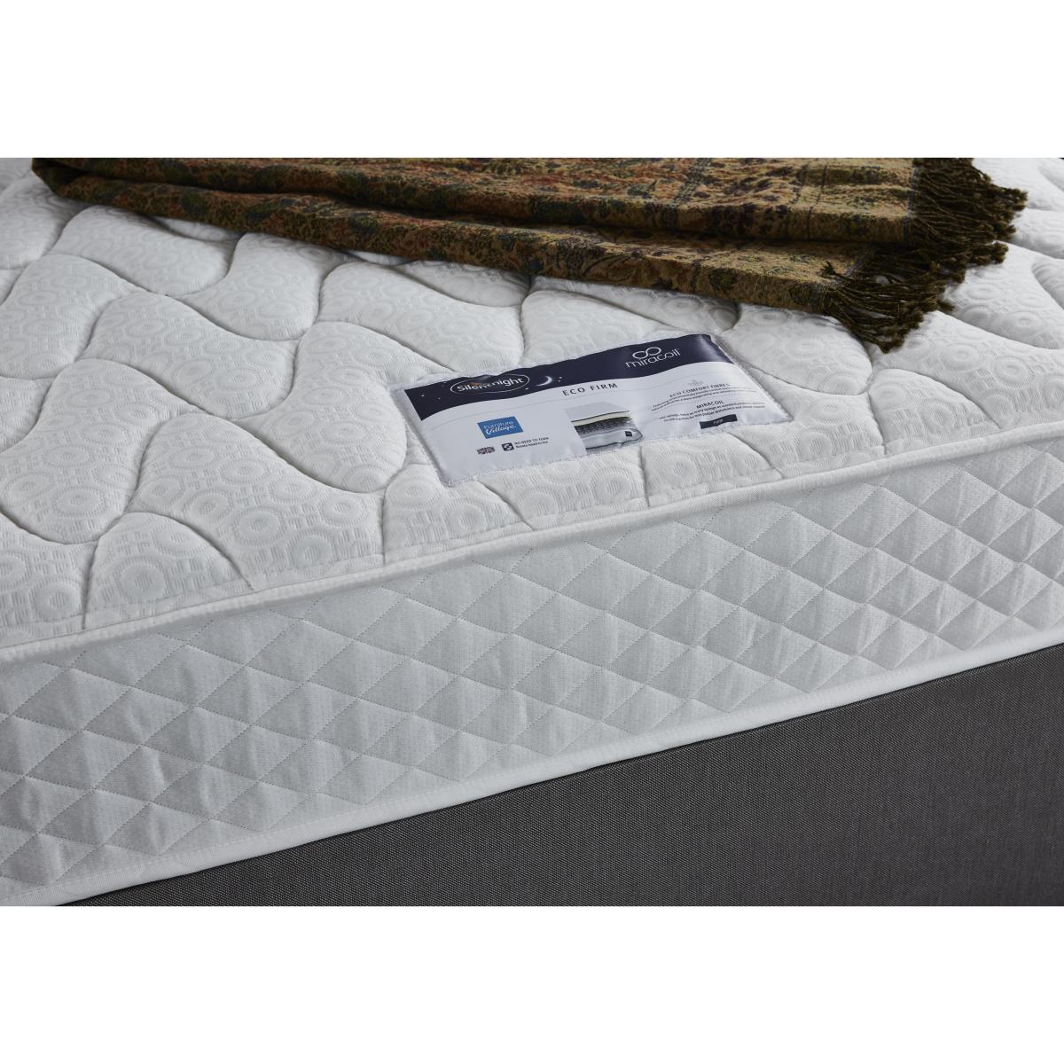 Silentnight - Eco Firm Divan Set - Super King - Grey – image 4