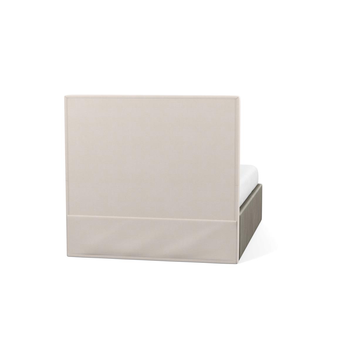 Heal's Storage Divan Super King Velvet Charcoal Black Feet - Heal's UK Bedroom Furniture – image 6