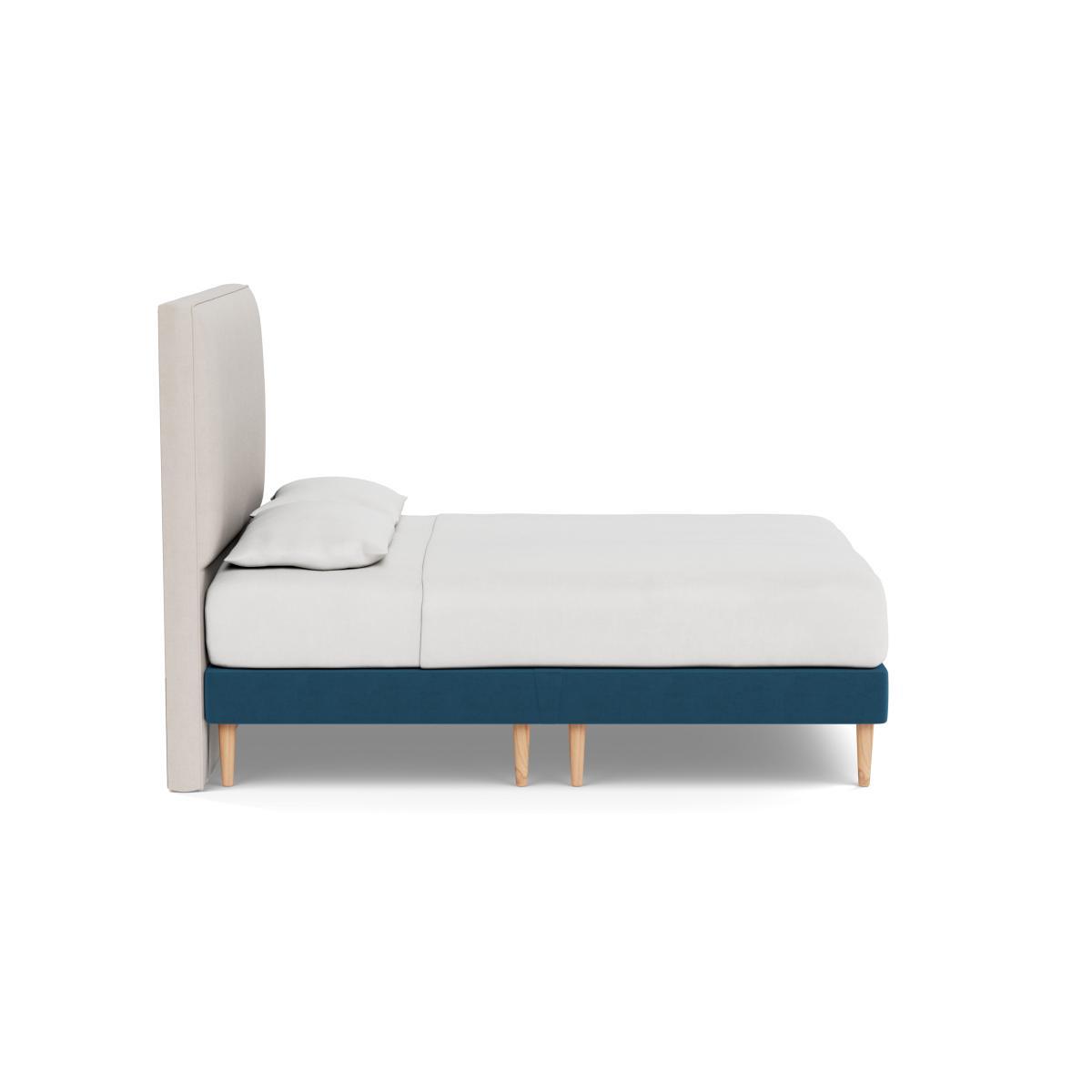 Heal's Shallow Divan Super King Linen Grenadine Light Stem Feet - Heal's UK Bedroom Furniture – image 3
