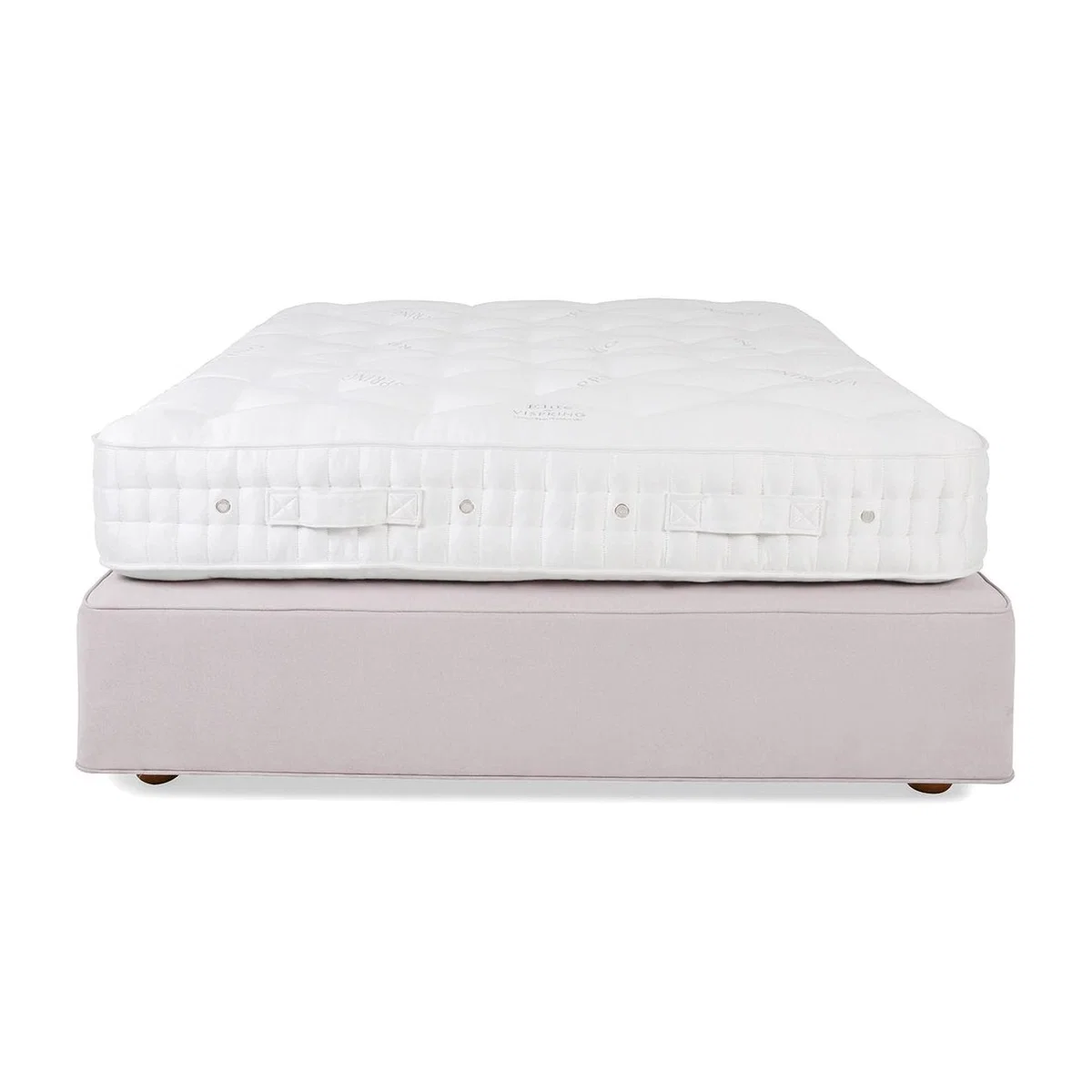 Vispring Elite Soft Tension Divan Super King Tk589 Steel - Heal's UK Bedroom Furniture – image 1