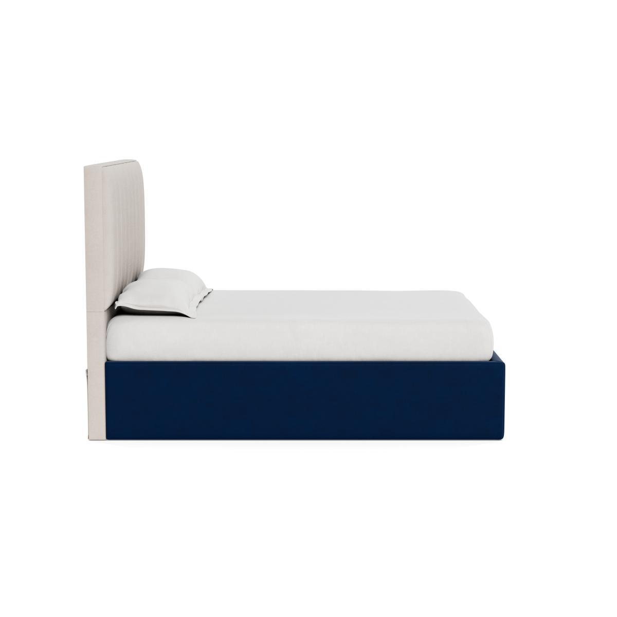 Heal's Storage Divan Super King Capelo Linen Sea Salt Natural Feet - Heal's UK Bedroom Furniture – image 3