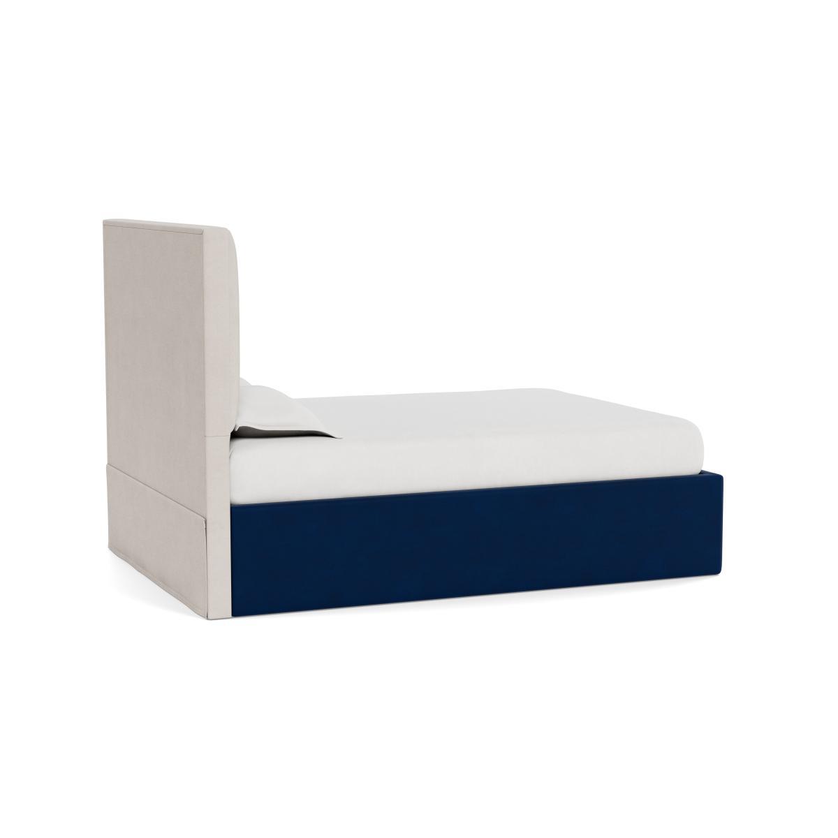 Heal's Storage Divan Super King Capelo Linen Sea Salt Natural Feet - Heal's UK Bedroom Furniture – image 4