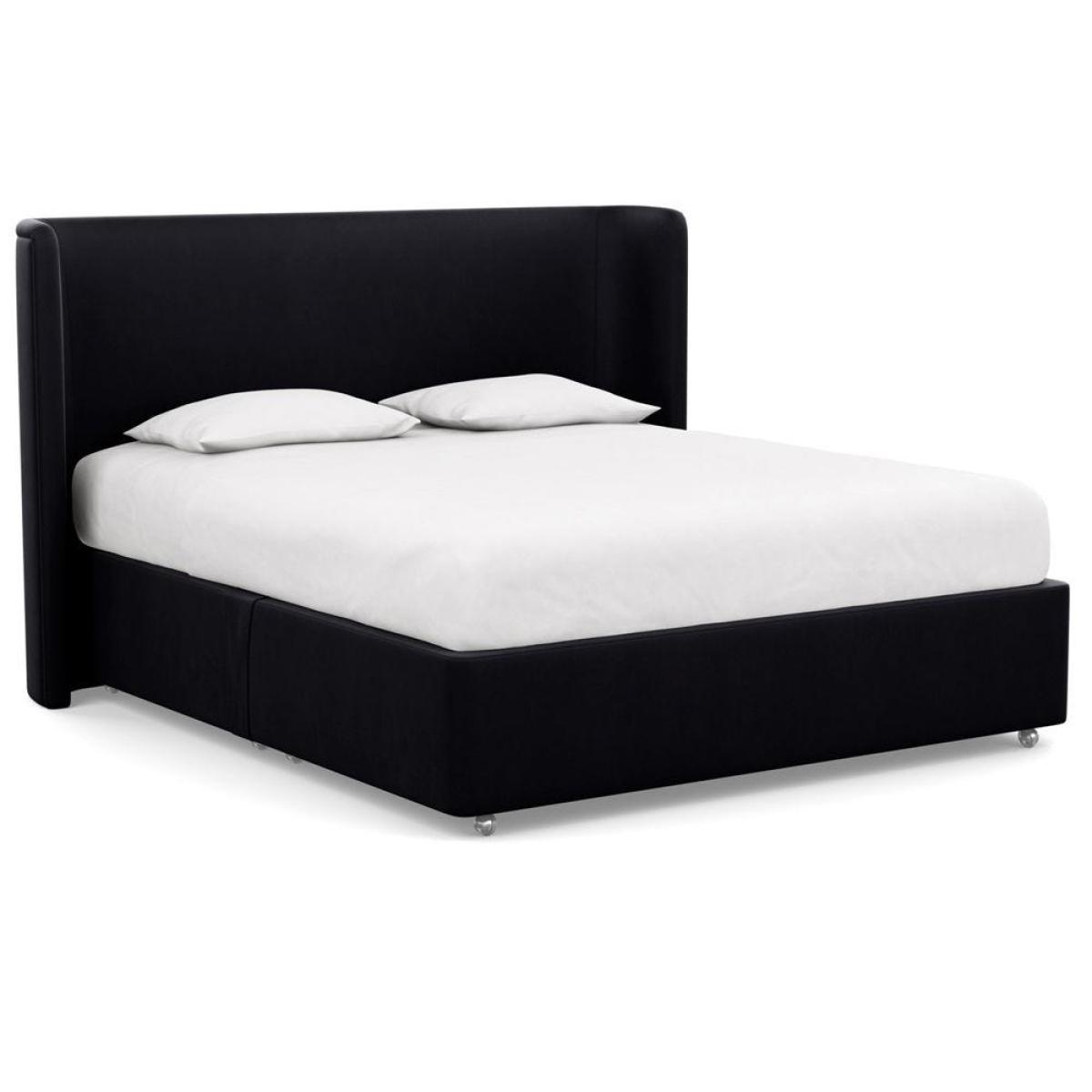 Heal's Deep Divan Super King 2 Footend Capelo LinenCotton Snow Drop - Heal's UK Bedroom Furniture – image 117