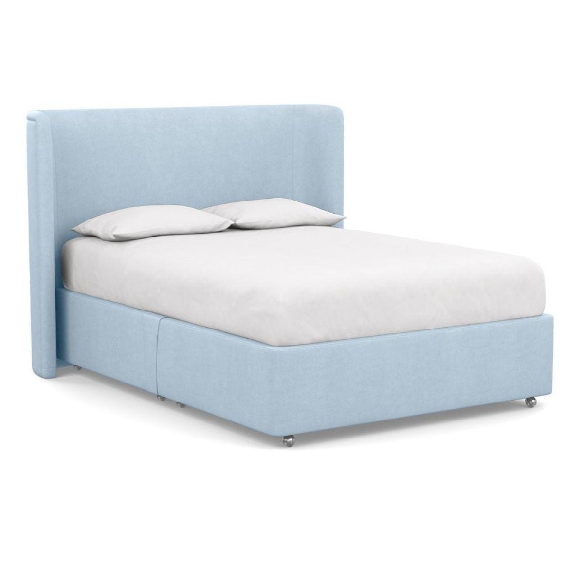 Heal's Deep Divan Super King 2 Footend Capelo LinenCotton Snow Drop - Heal's UK Bedroom Furniture – image 14