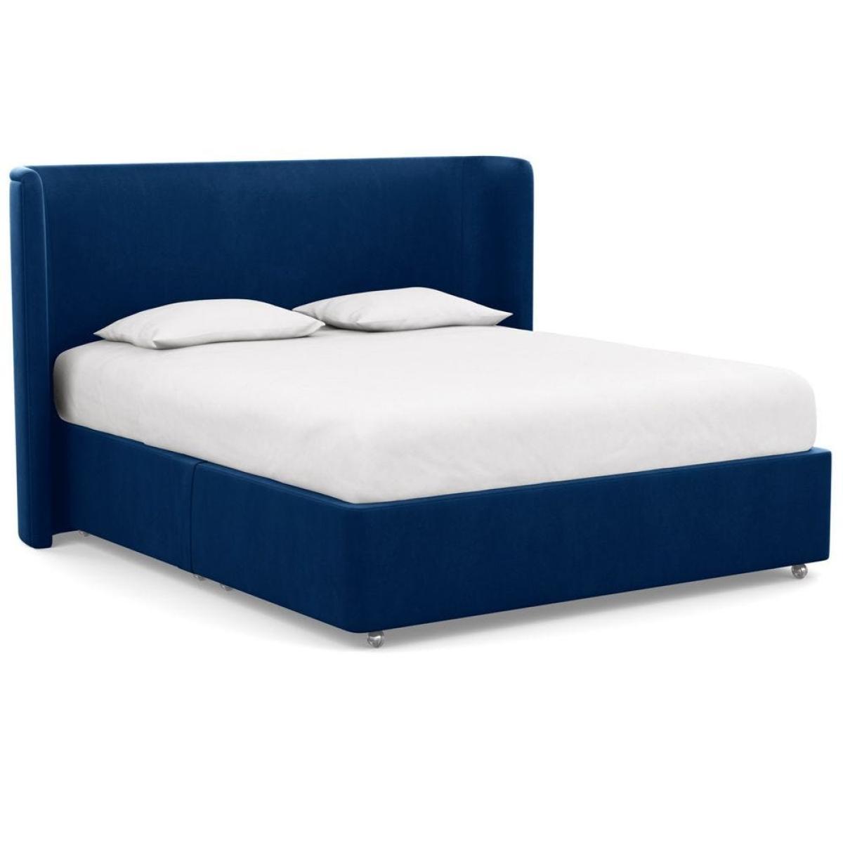 Heal's Deep Divan Super King 2 Footend Capelo LinenCotton Snow Drop - Heal's UK Bedroom Furniture – image 22