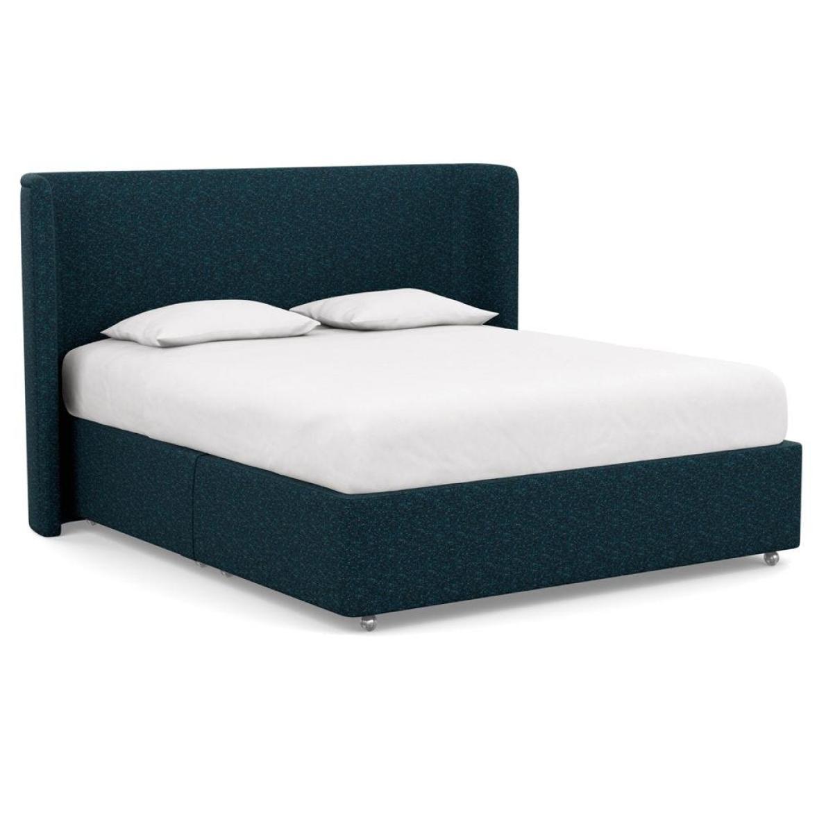 Heal's Deep Divan Super King 2 Footend Capelo LinenCotton Snow Drop - Heal's UK Bedroom Furniture – image 52