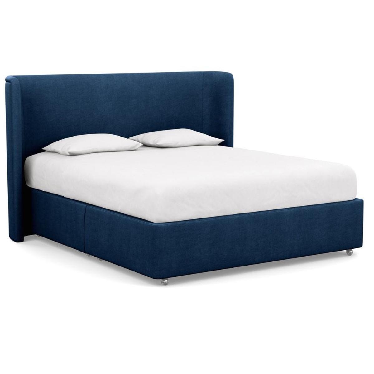 Heal's Deep Divan Super King 2 Footend Capelo LinenCotton Snow Drop - Heal's UK Bedroom Furniture – image 68