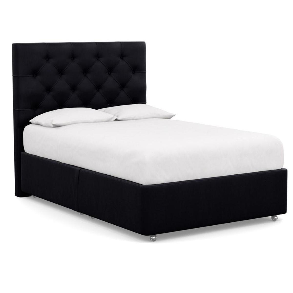 Heal's Deep Divan Super King 2 Footend Capelo LinenCotton Snow Drop - Heal's UK Bedroom Furniture – image 78