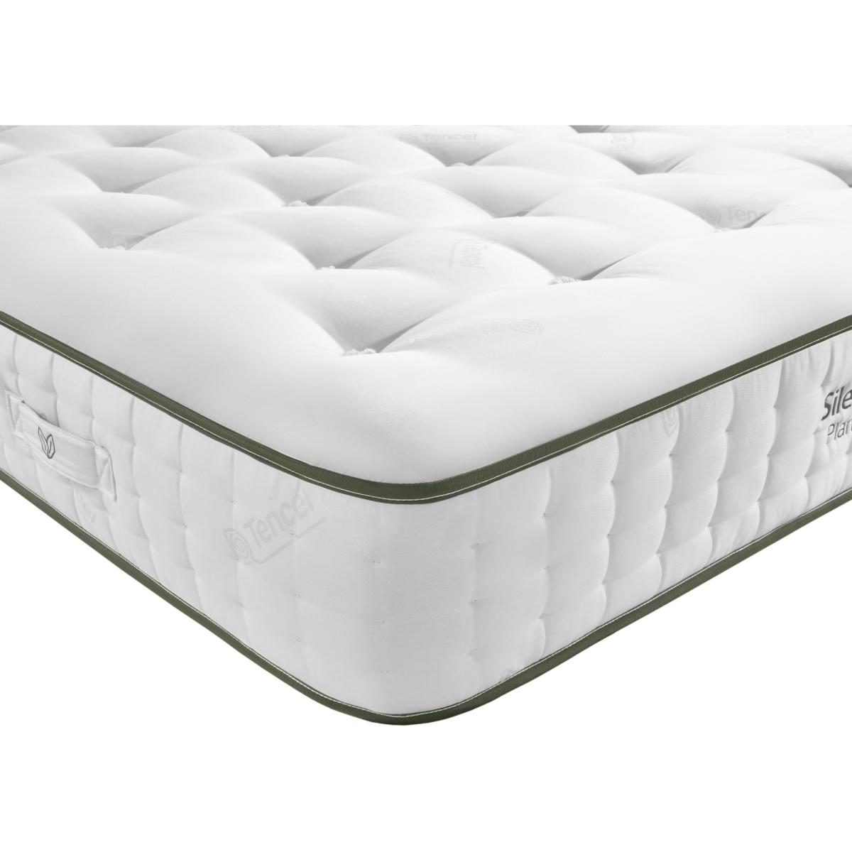 Downtown Silentnight Flora Mattress and Divan Set - Super King - 180cm - 22 Drawer - Premium Fabric, Flax – image 4
