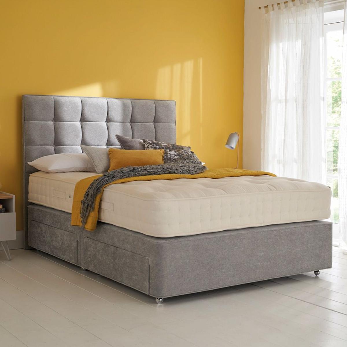 Hypnos Orthocare Deluxe Divan Bed Super King 180cm x 200cm EasyStore 2 Drawers – image 2