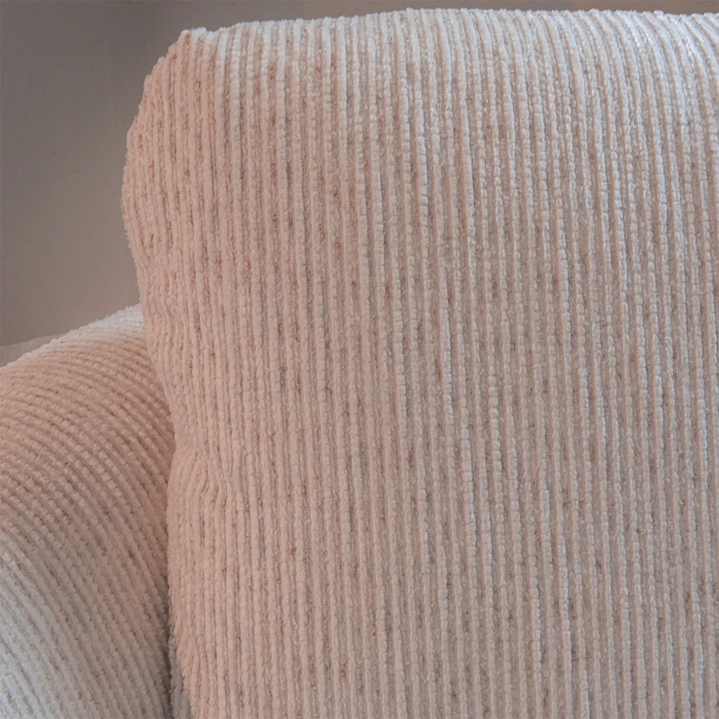 Mitzi Fabric Corner Sofa, Right Hand Facing / Large / Beige – image 3