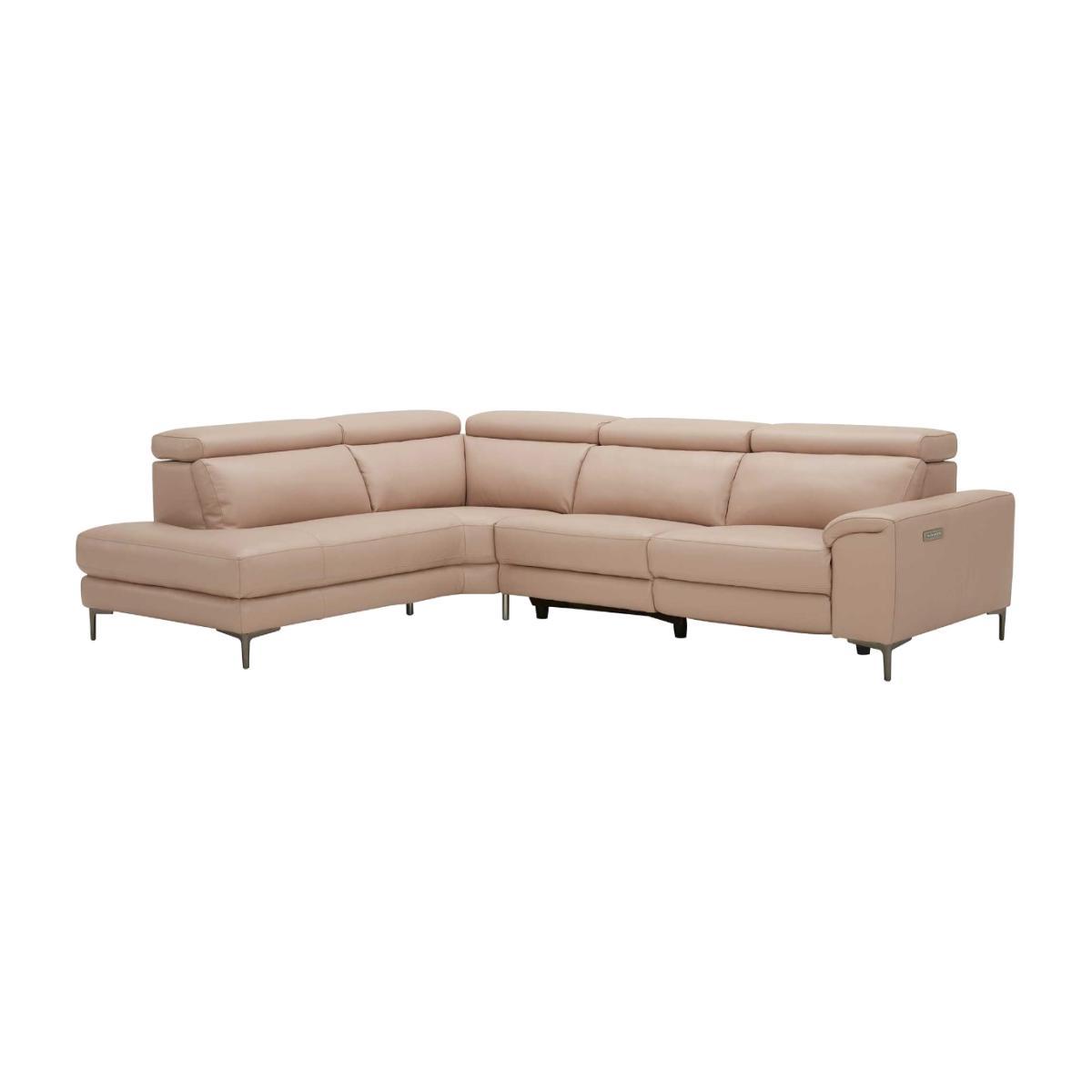 Cavalli Left Hand Facing Corner Sofa, Oslo Pink O7035 – image 1
