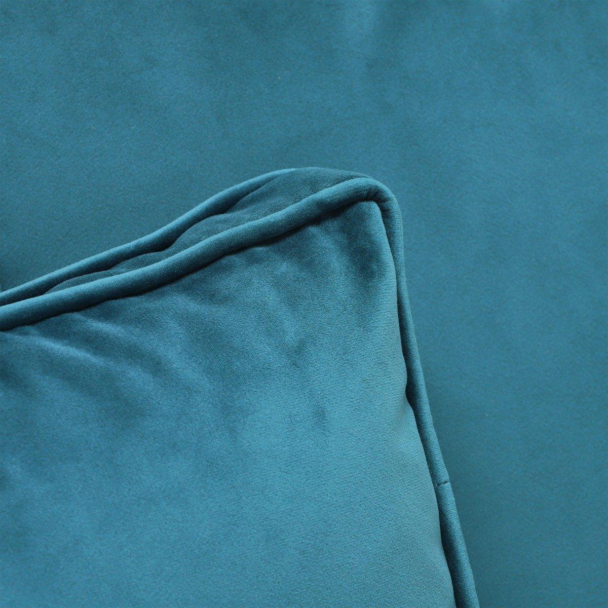 Harrington Large Chaise Corner Sofa Right, Blue Fabric | Barker & Stonehouse – image 5