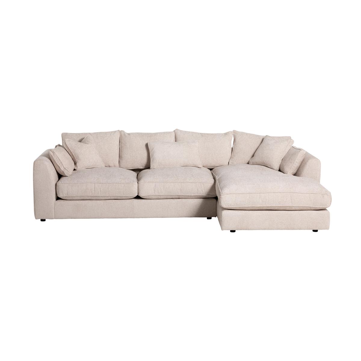 Harrington Large Chaise Sofa Right Fabric | Barker & Stonehouse – image 4