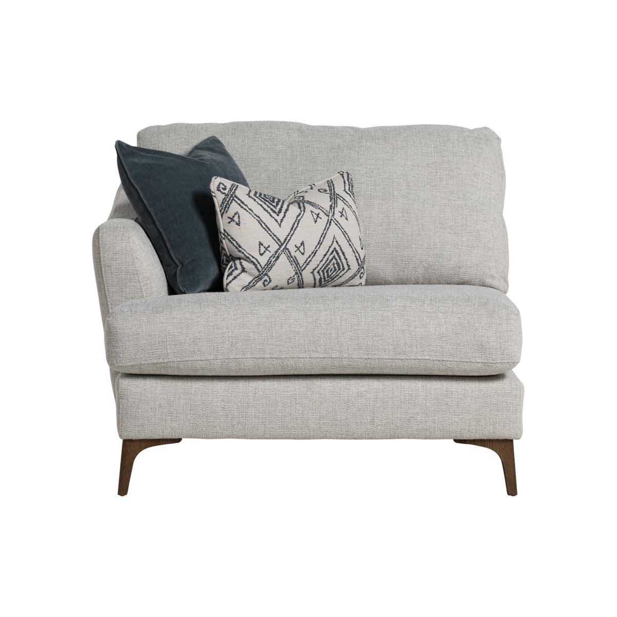 Embrey Cuddler End Corner Sofa LHF, Grey Fabric | Barker & Stonehouse – image 2