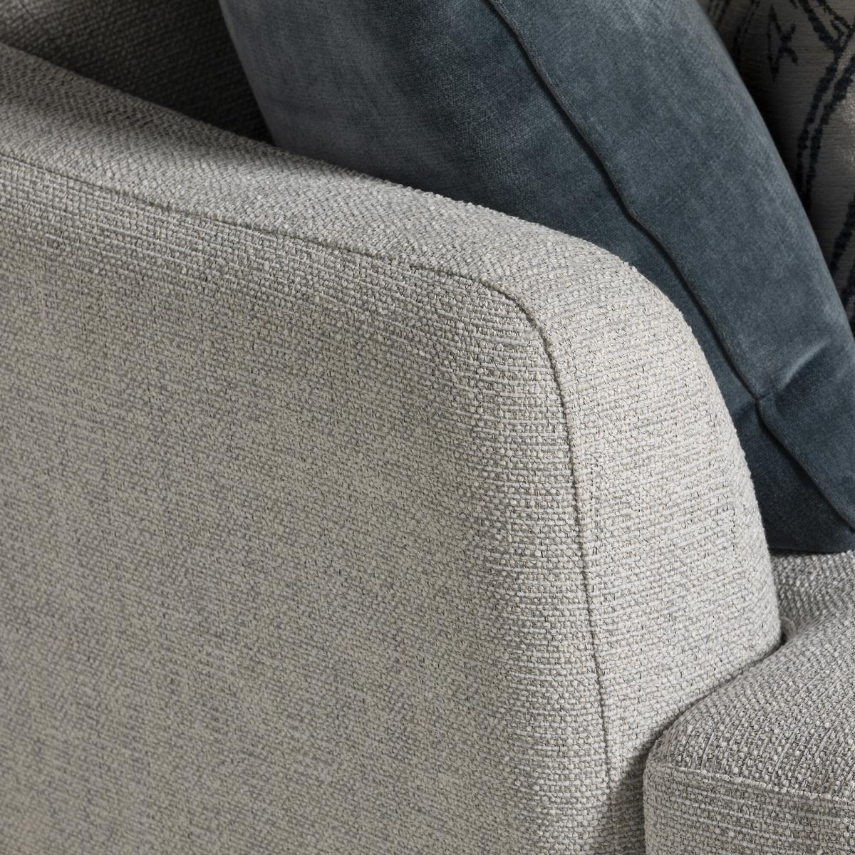 Embrey Cuddler End Corner Sofa LHF, Grey Fabric | Barker & Stonehouse – image 3