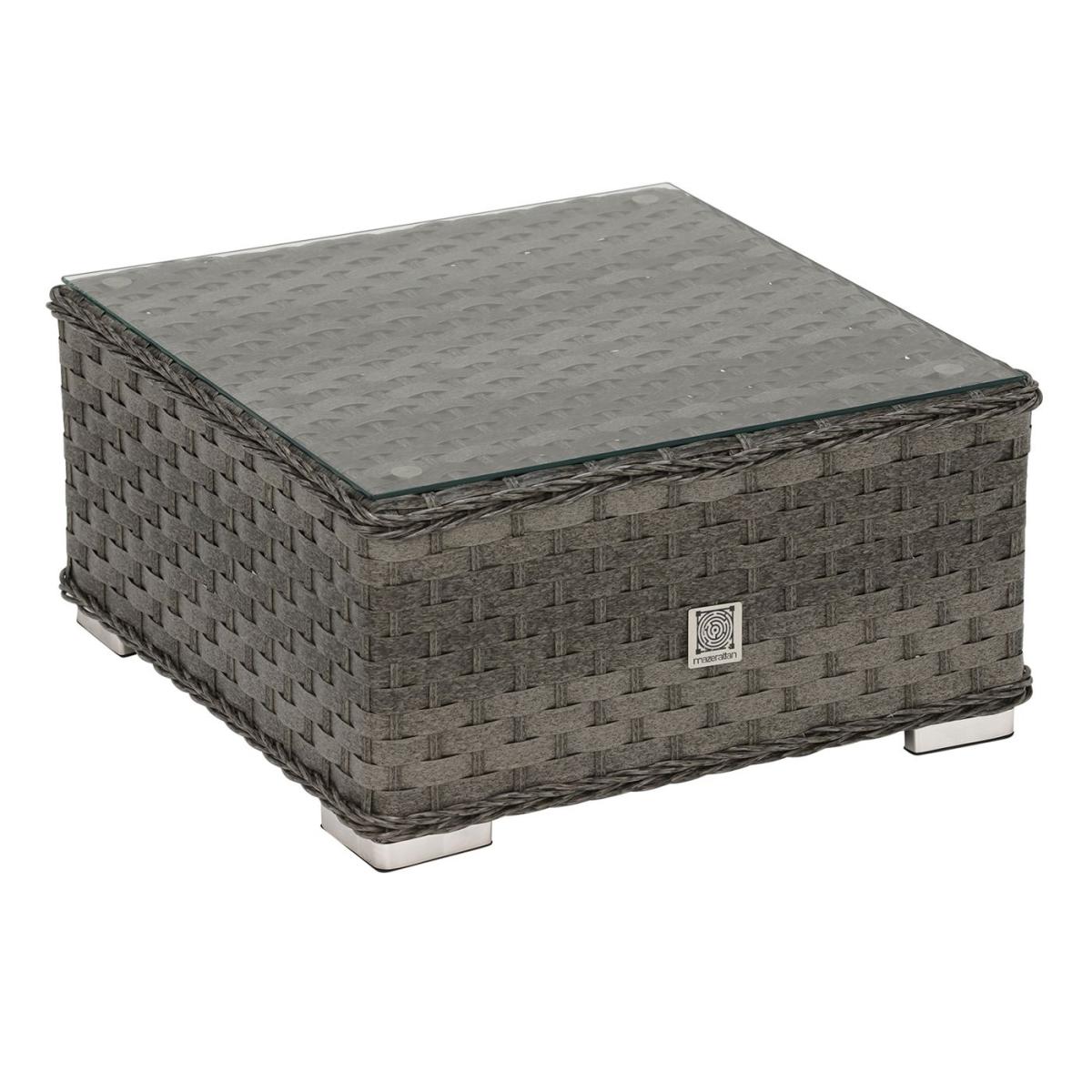 Amberley Small Garden Corner 4 Seater Sofa & Coffee Table, Grey | Barker & Stonehouse – image 11